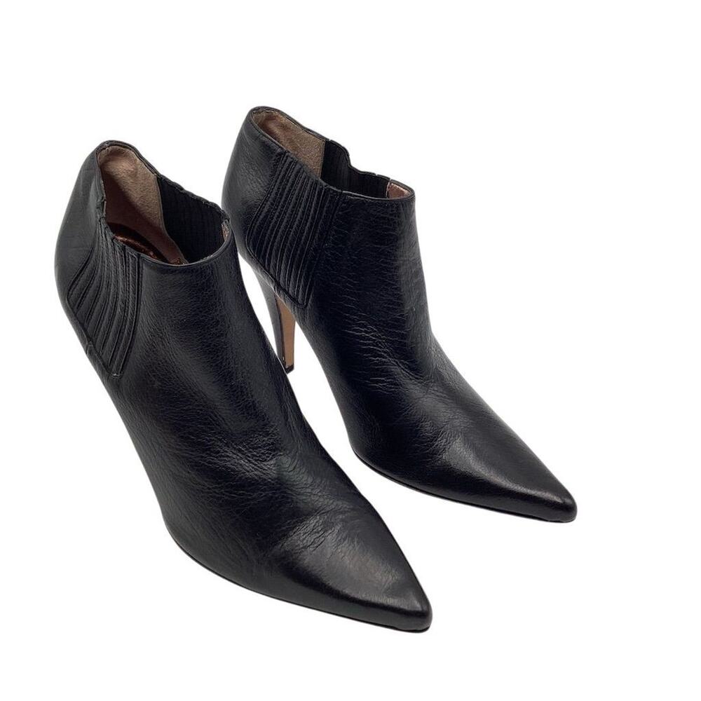 Kenneth Cole NY Women's Black Ankle Bootie Stiletto Heel Slip On size 8M